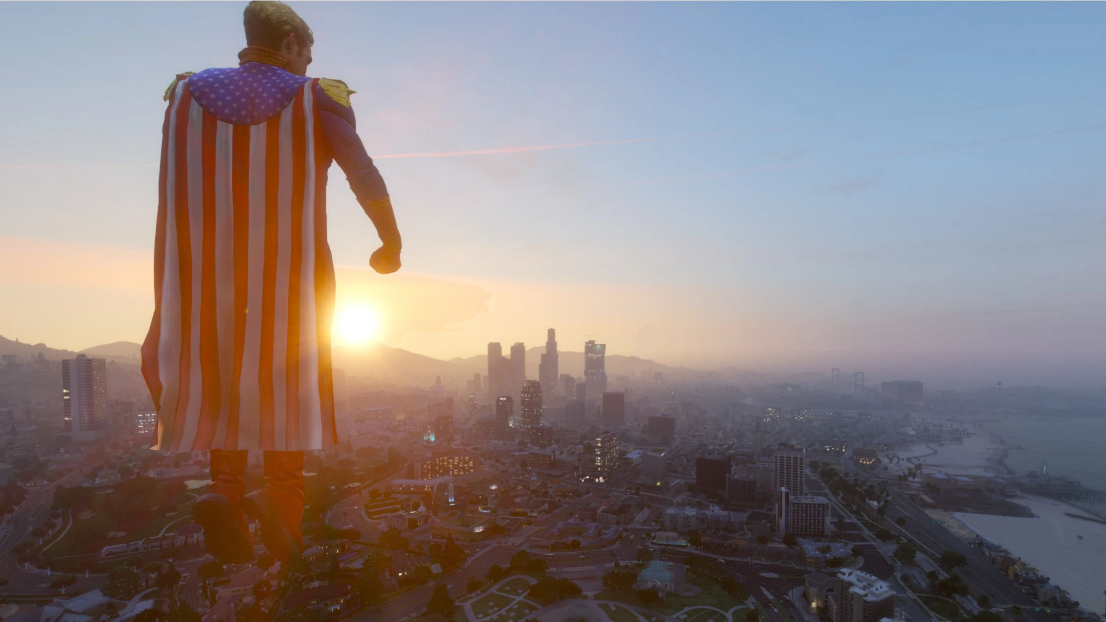 Grand Theft Auto V "Твердыня/Патриот из Пацанов v3 4K texture"