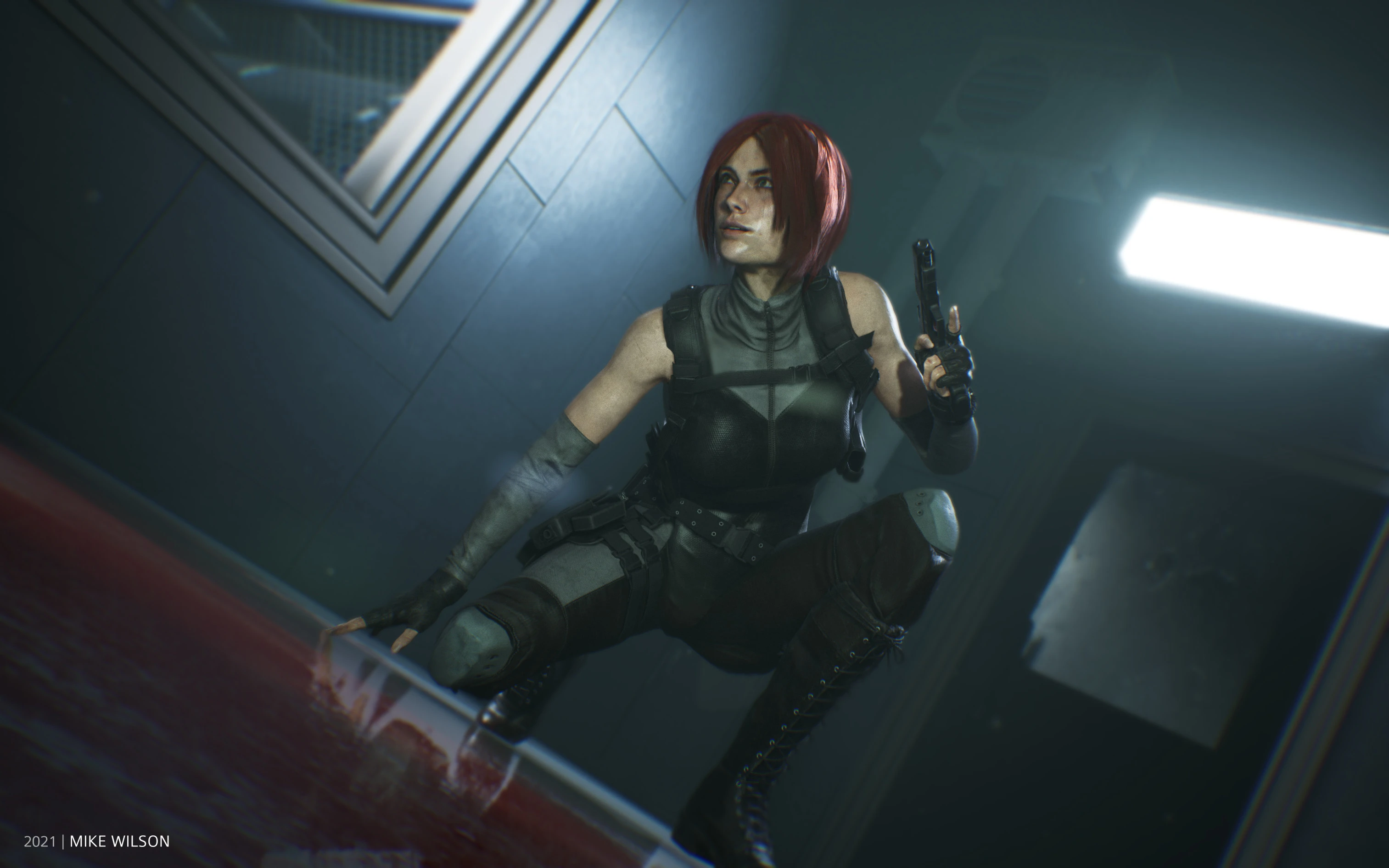 Dino Crisis на Unreal Engine 5: 3D-художник из Бангкока осовременил Регину