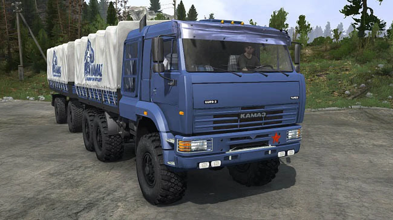 Spintires: MudRunner "Камаз Батыр v1.2"