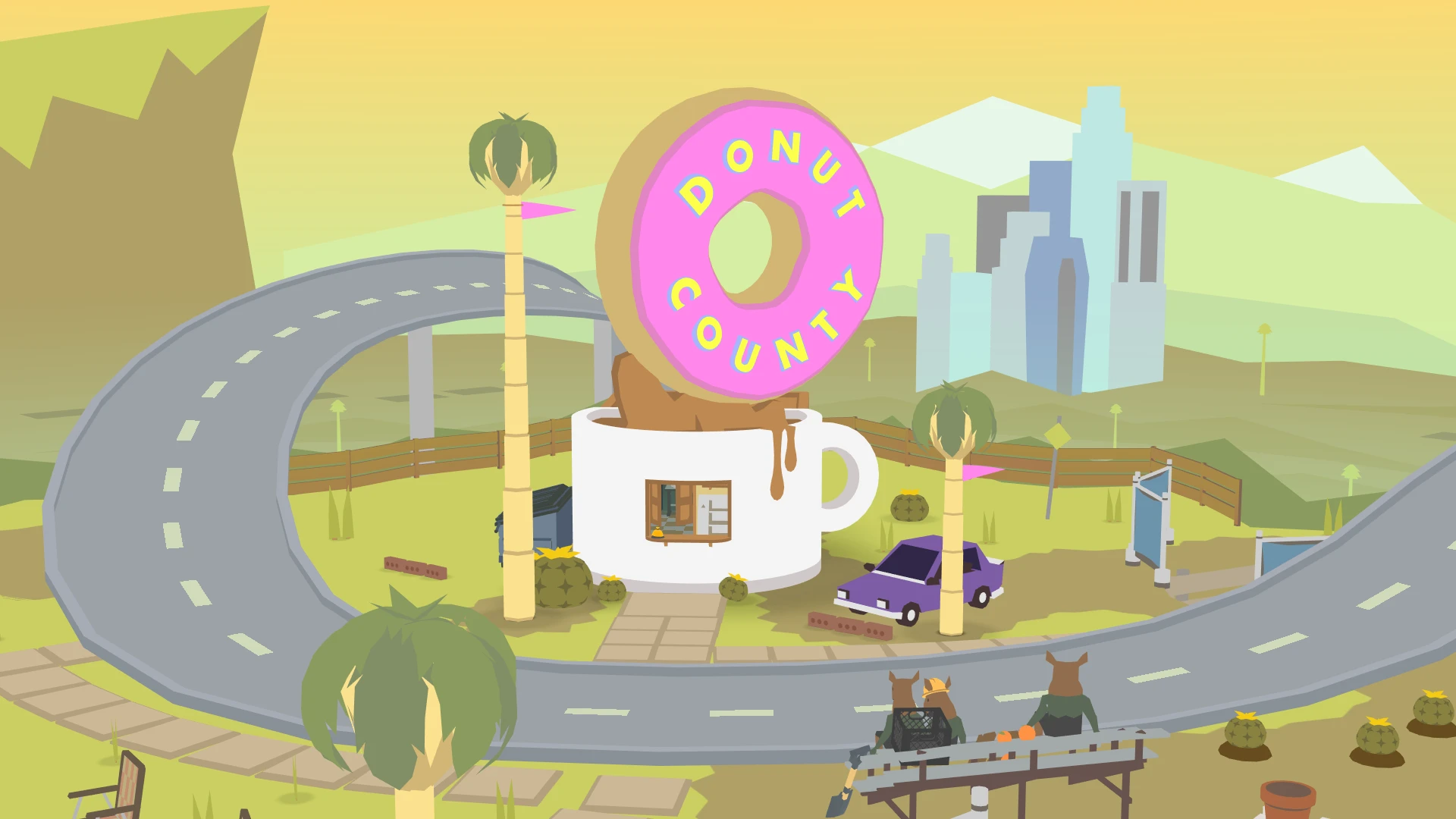 Еноты и дырка от бублика: новый трейлер Donut County с PSX 2017