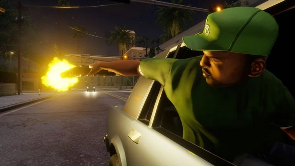 В GTA Trilogy есть незаконченный VR-режим