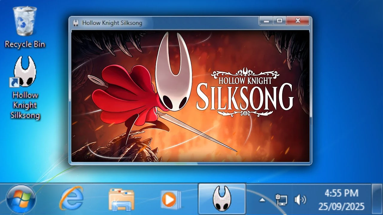 Энтузиаст запустил Hollow Knight: Silksong на Windows 7, обойдя ограничения Steam