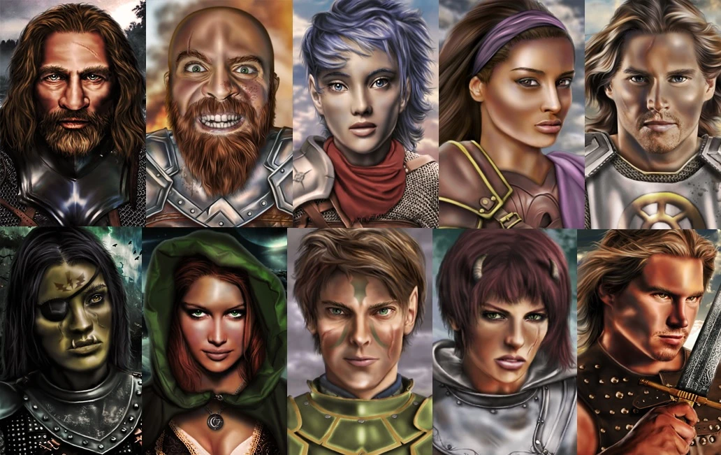 Icewind Dale: Enhanced Edition "Набор Фэнтези Портретов #7"