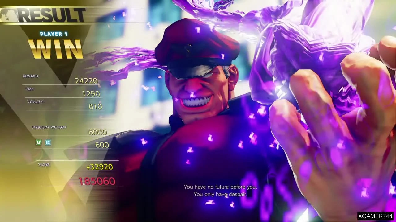 Street Fighter V - M. Bison Arcade Mode