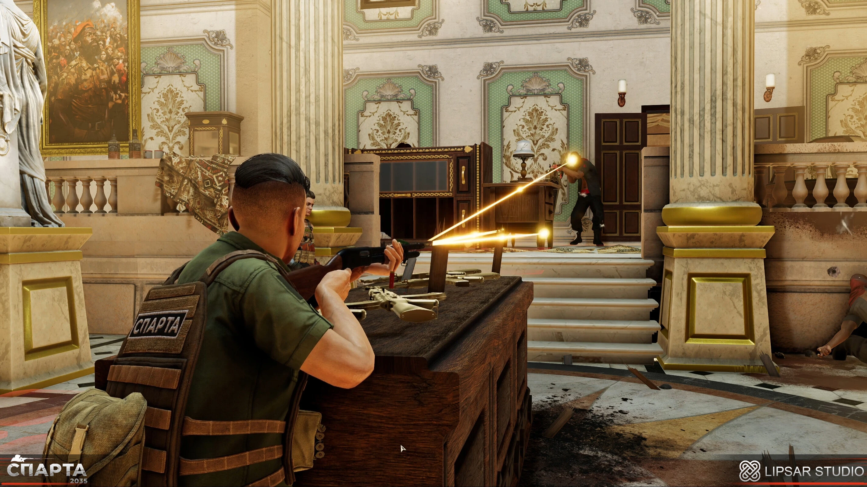 Обновление 0.15.0 для "Спарты 2035": разработчики исправили чёрный экран, тусклое небо и проблемы с эвакуацией бойцов