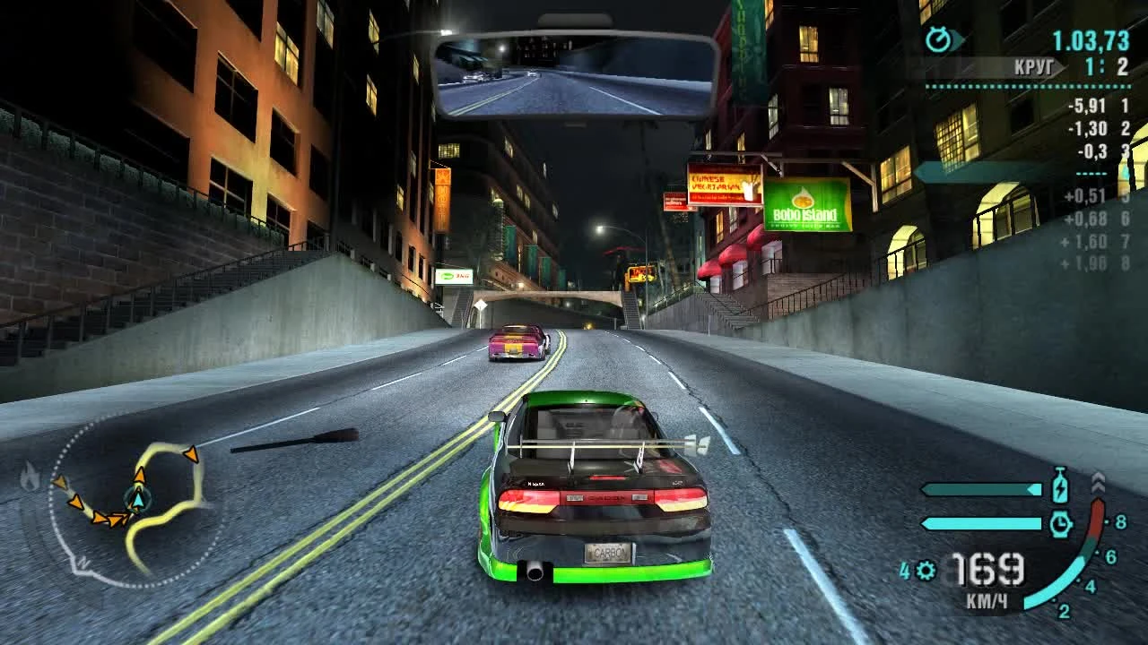 Прохождение игры "Need for Speed: Carbon" с использованием "Ниссана 240SX" - Часть 25.1