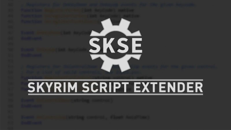Skyrim "Skyrim Script Extender SKSE64 для AE, SE и VR"