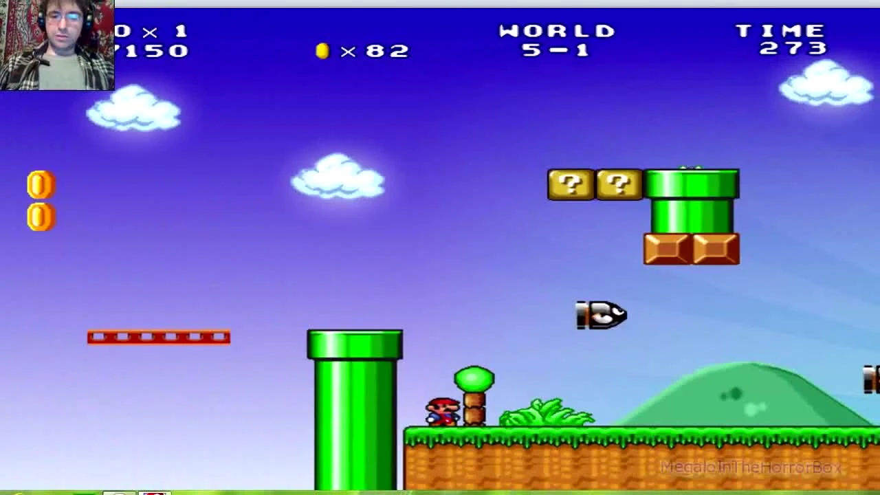 Mario Forever (SMB 3) v.6.0 (beta) - 5 уровень - Новая тушка - старая пушка (прохождение на русском))