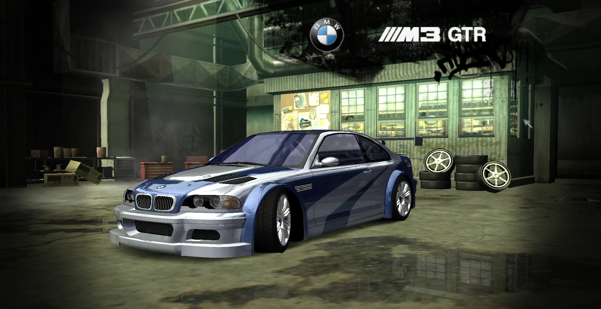Need for Speed: Most Wanted "Улучшенная BMW M3 GTR"