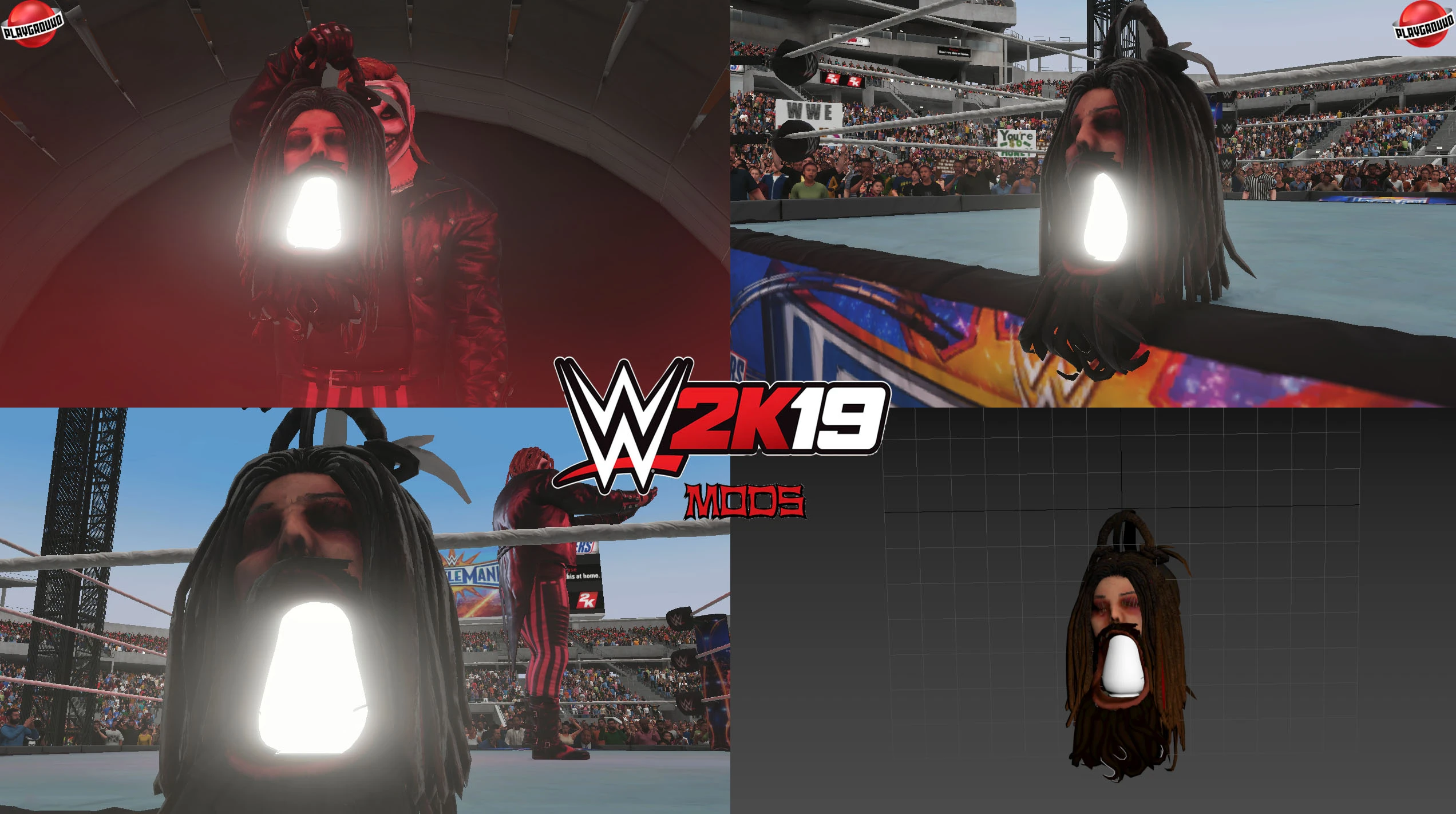 WWE 2K19 "Fiend Lantern (Фонарь) WWE 2K20 Порт Мод"