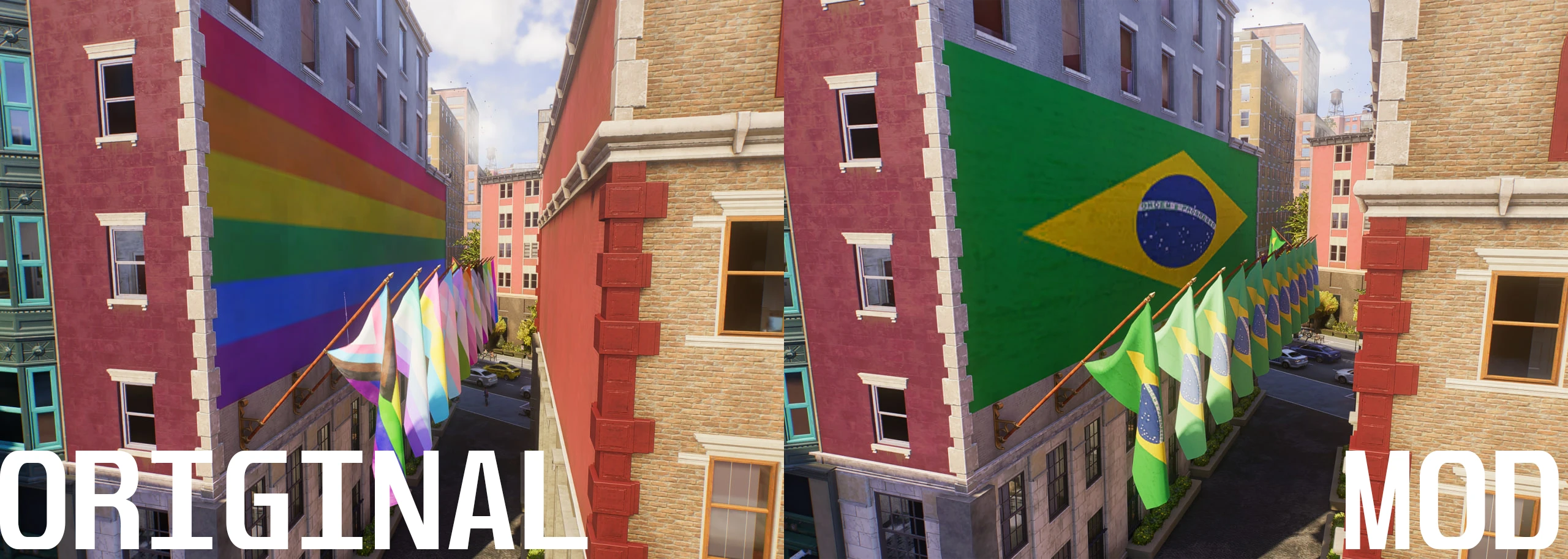 Marvel's Spider-Man 2 "Удаление радужных флагов"