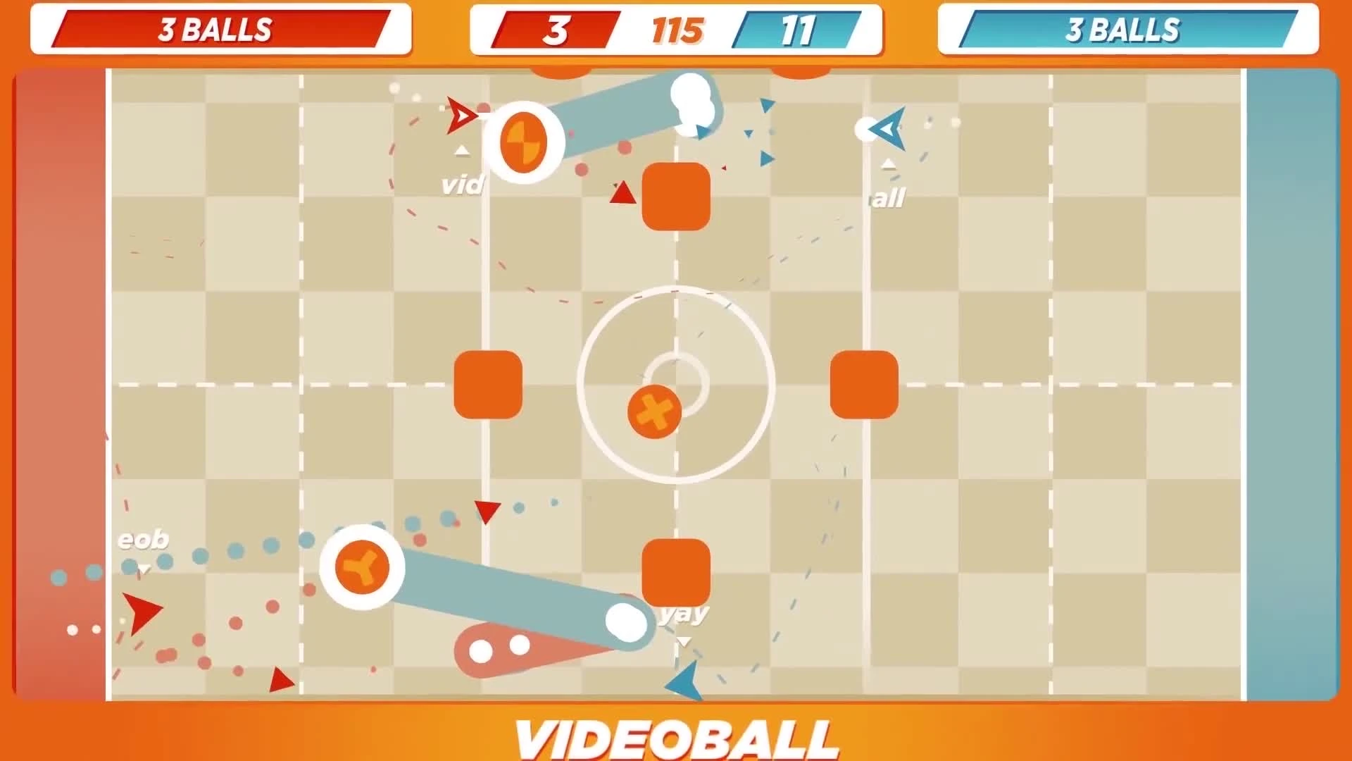 VIDEOBALL "Геймплейный трейлер"