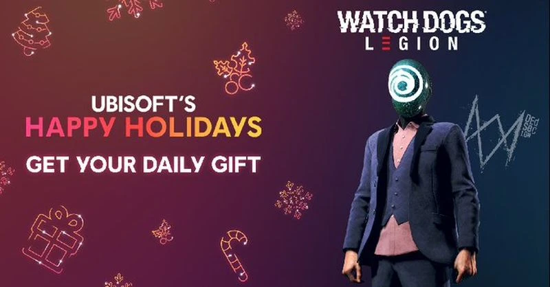 Сегодняшний подарок от Ubisoft - пара внутриигровых предметов для Watch Dogs: Legion