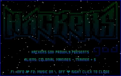 Aliens - Colonial Marines: Трейнер/Trainer (+5) [1.0.55.53346] {Hacker's God}