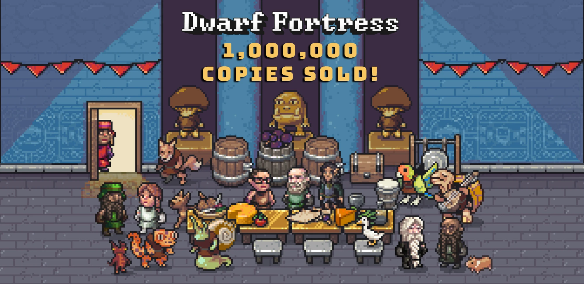 Продажи Dwarf Fortress в Steam достигли 1 миллиона копий