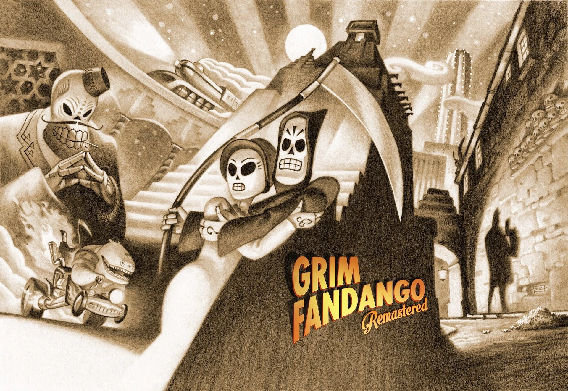 GOG раздает Grim Fandango Remastered