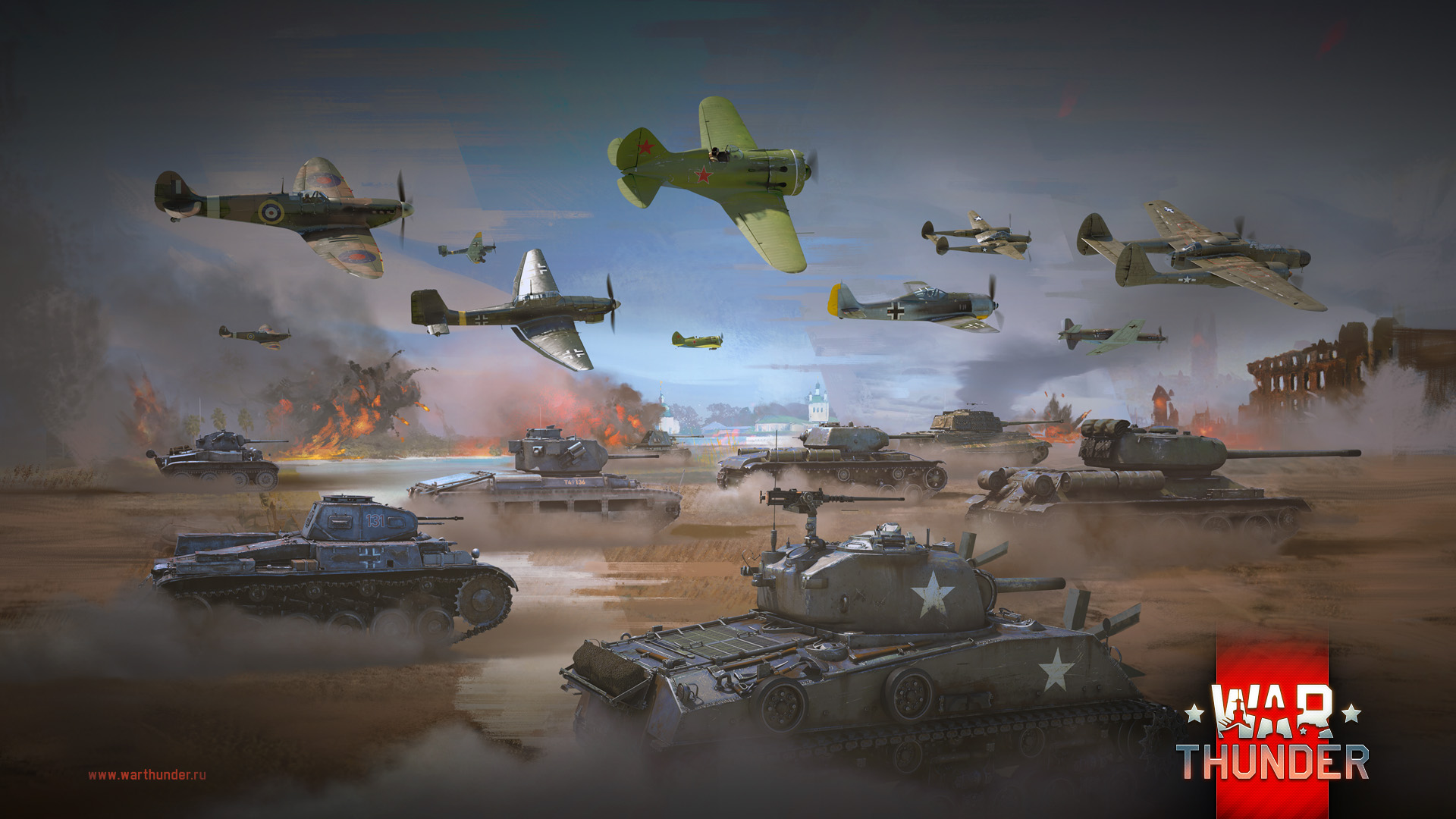 В War Thunder реконструируют главные сражения Второй мировой