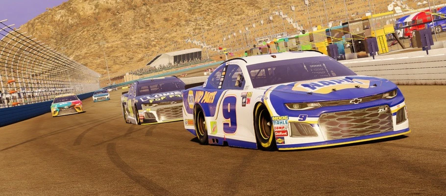 Новое видео NASCAR Heat 3 демонстрирует заезды по классической американской трассе