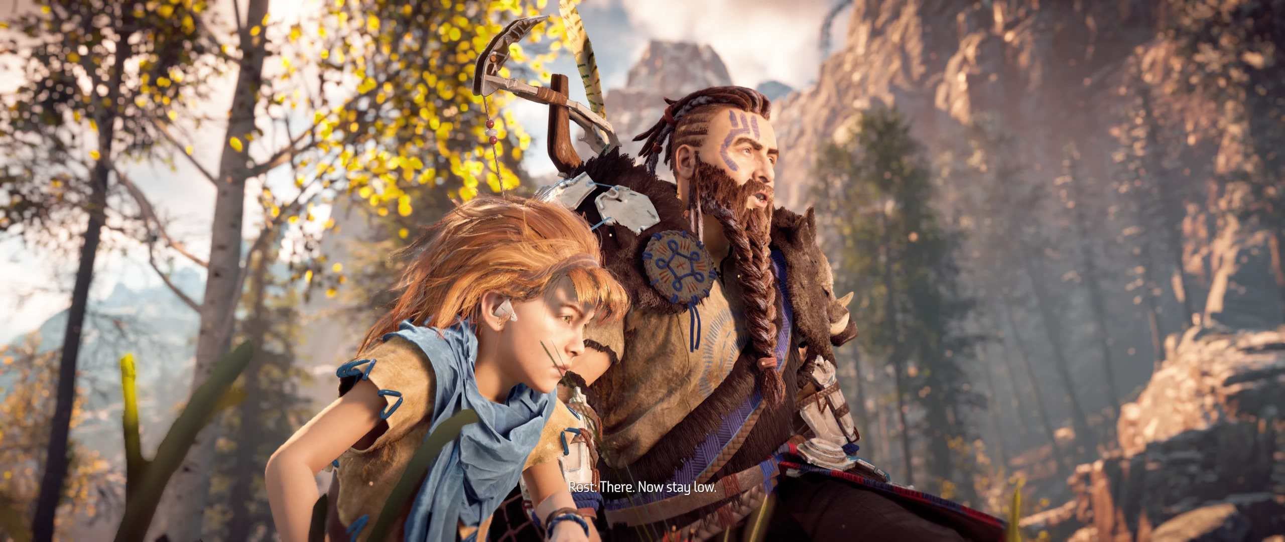 Horizon: Zero Dawn "Поддержка ультрашироких мониторов - удаление мыльных полос"