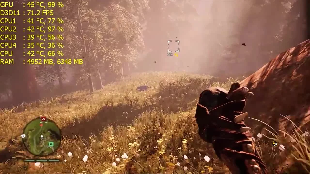 Far Cry Primal - GTX 750 ti