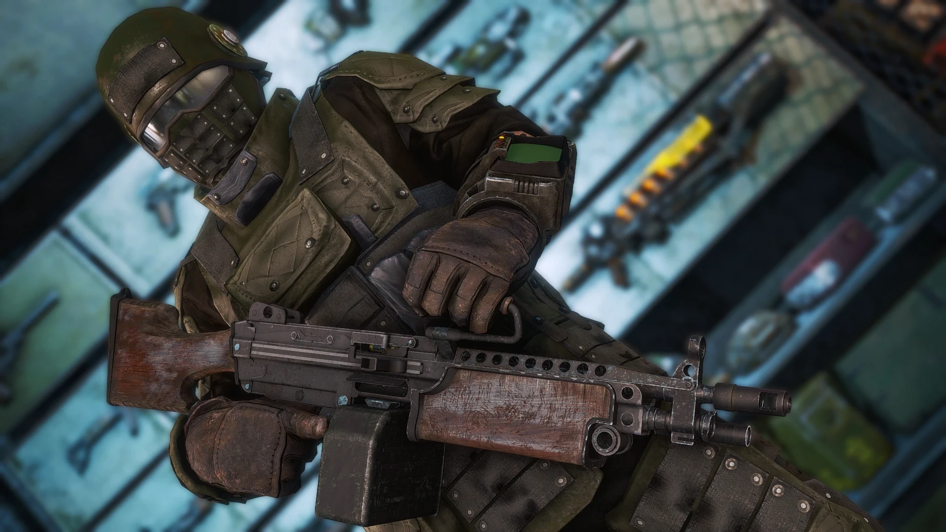 Fallout 4 "Тяжелая кевларовая броня Тумбаджамбы"