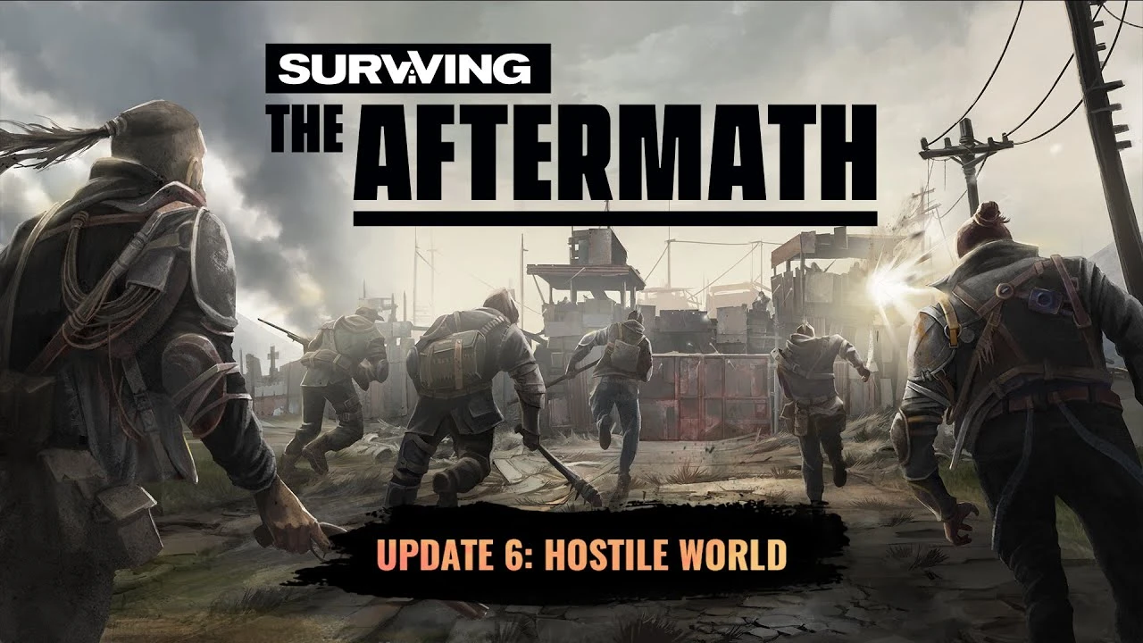 В Surviving the Aftermath появились атаки рейдеров и диких животных