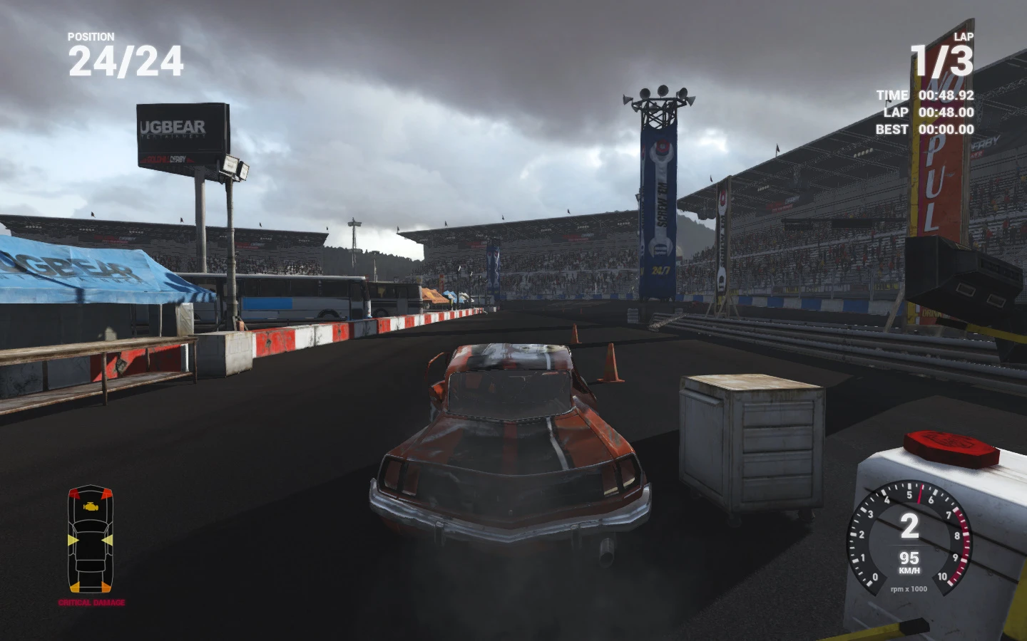 Wreckfest - Трассы - Race - Speedway