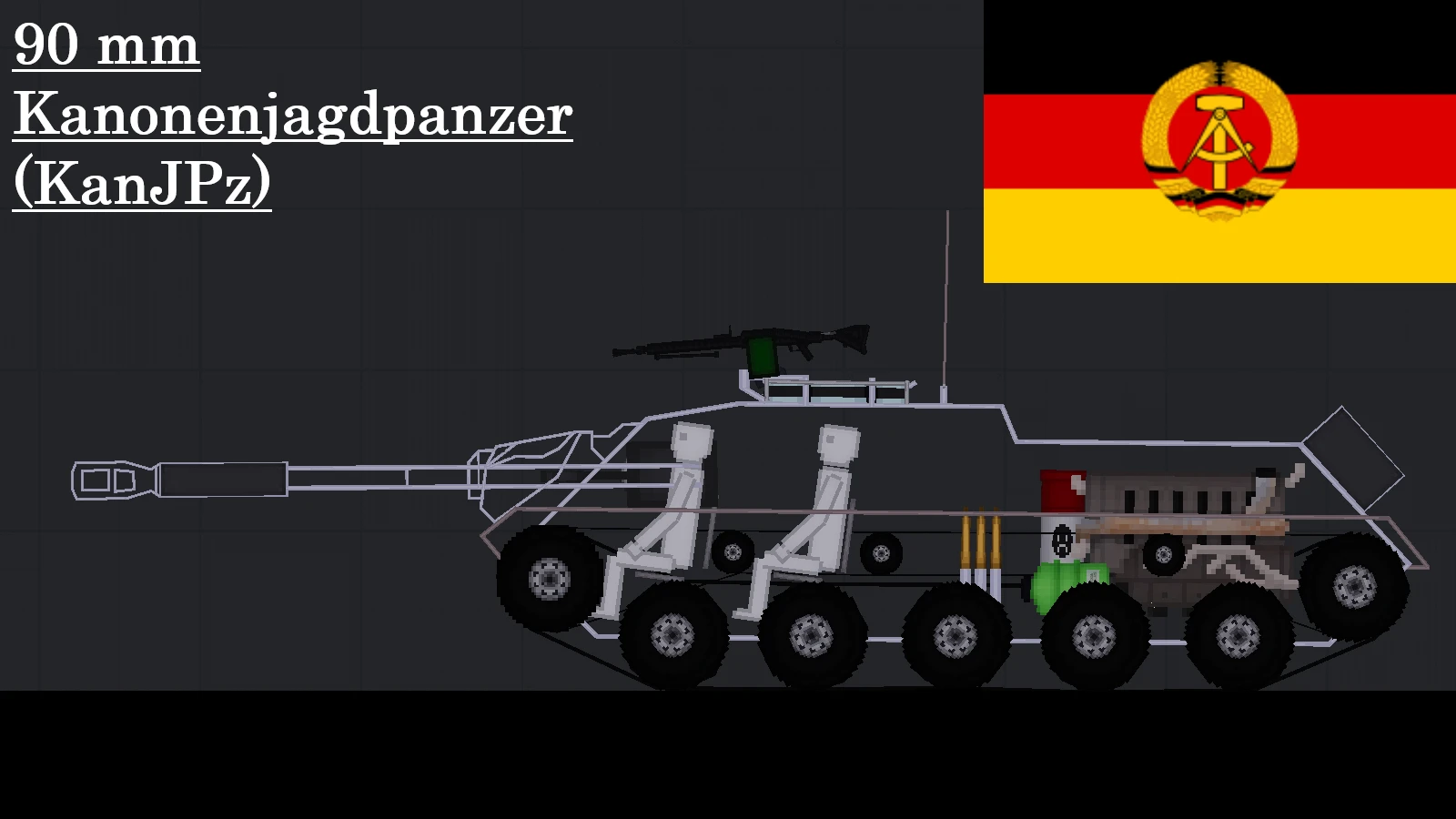 People Playground "90 mm Kanonenjagdpanzer (KanJPz)" [1.28.2a+]