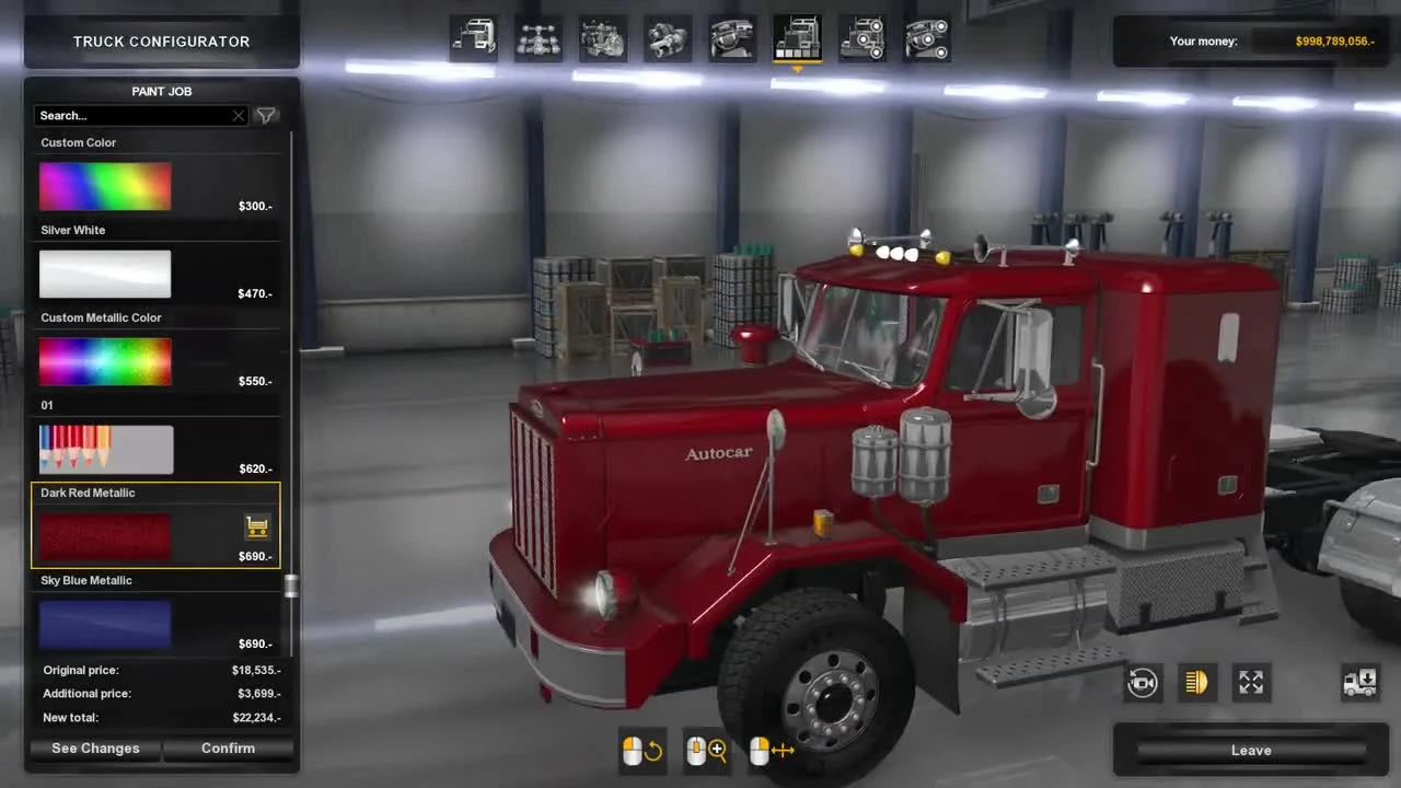 American Truck Simulator = Обзор AutoCar DC от автора XBS v1.0