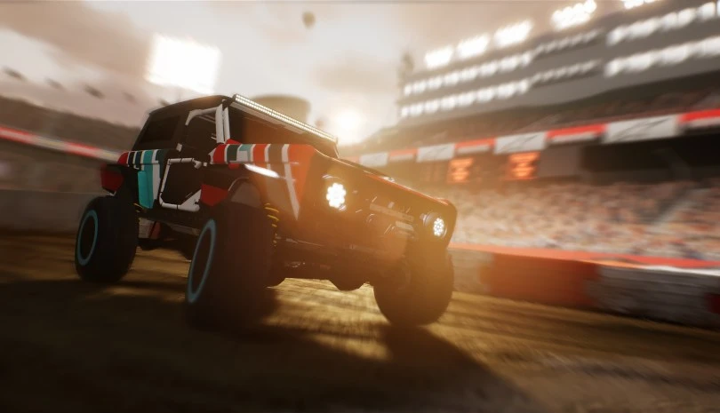 Для Gravel вышло бесплатное DLC с одним внедорожником