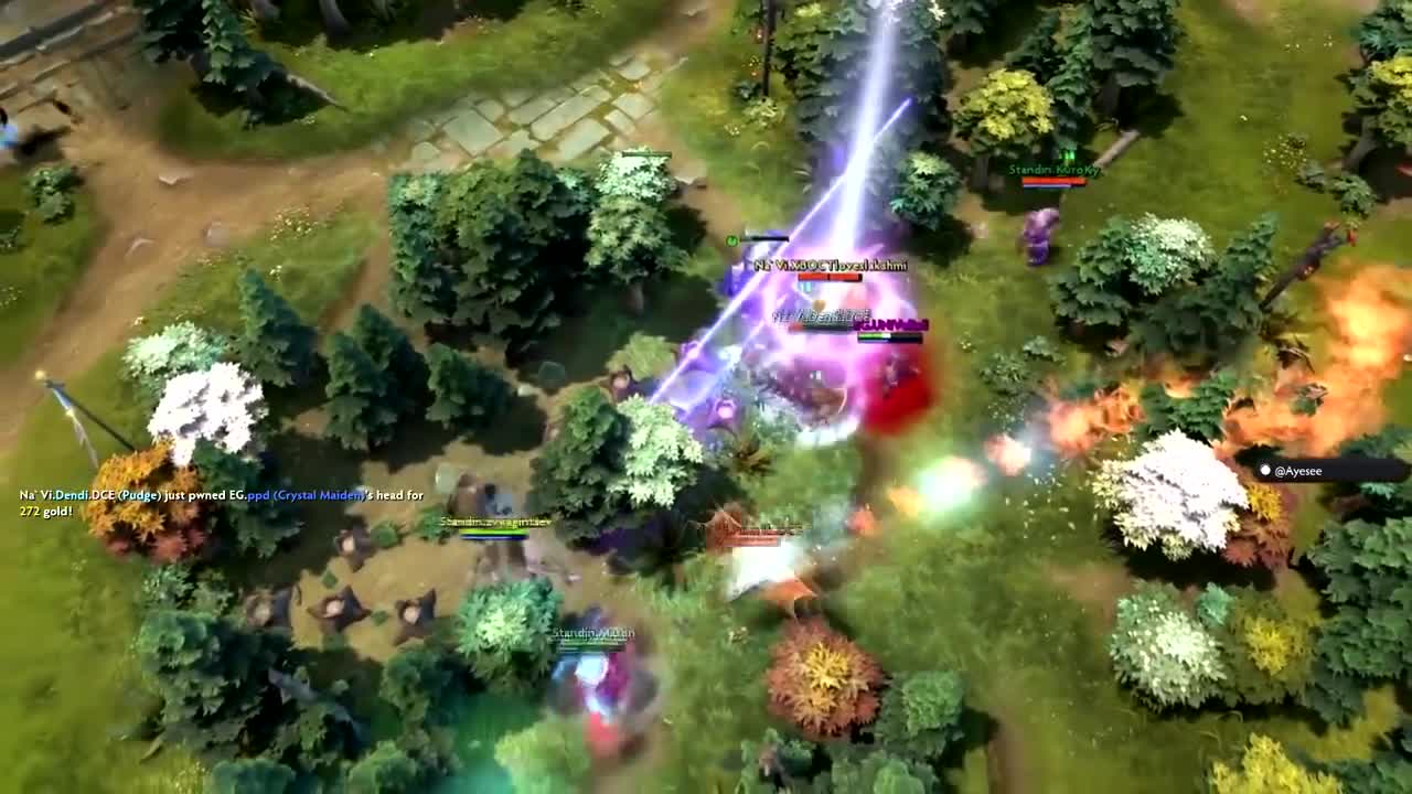 Подборка ЭПИЧНЫХ моментов с командой НаВи по ДОТЕ 2 (Часть 2)