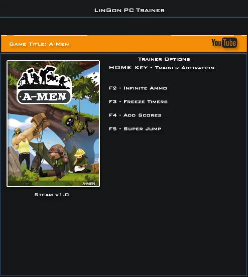 A-Men: Трейнер/Trainer (+4) [1.0] {LinGon}