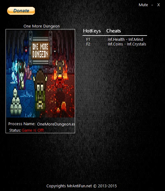 One More Dungeon: Трейнер/Trainer (+4) [1.0.3] {MrAntiFun}