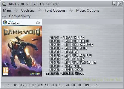 Dark Void: Тренер (+8) [1.0]