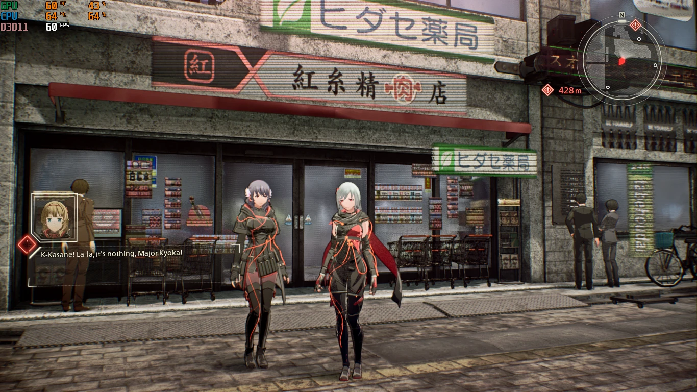 Scarlet Nexus "Реалистичные цвета"