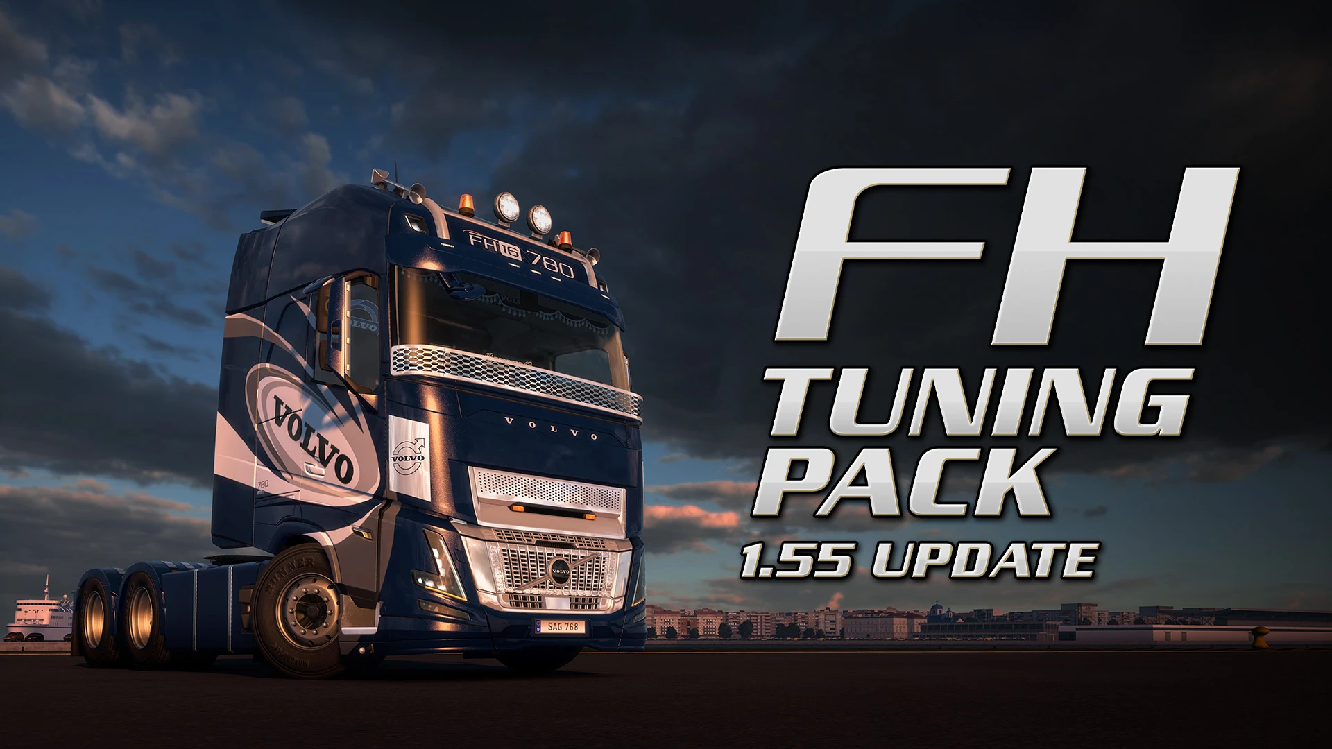 В обновлении 1.55 в Euro Truck Simulator 2 обновится FH Tuning Pack