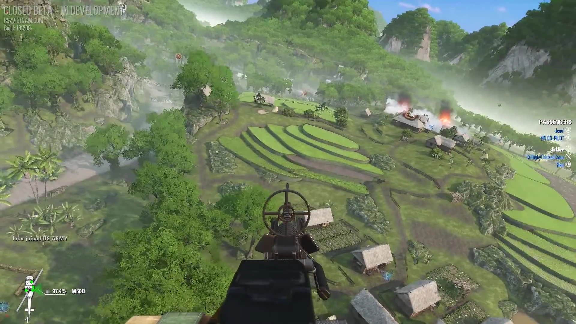 Rising Storm 2: Vietnam "Пулеметчик вертолета"