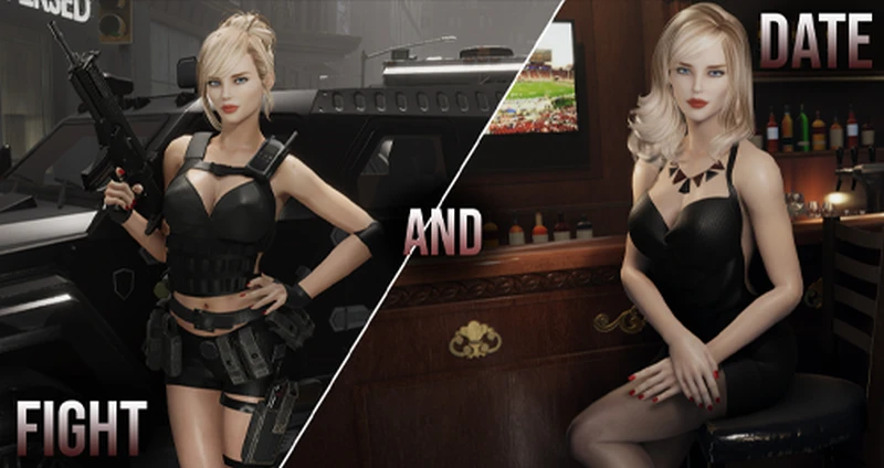 В Steam вышла игра Wars and Roses - симулятор свиданий, совмещенный с тактическим шутером