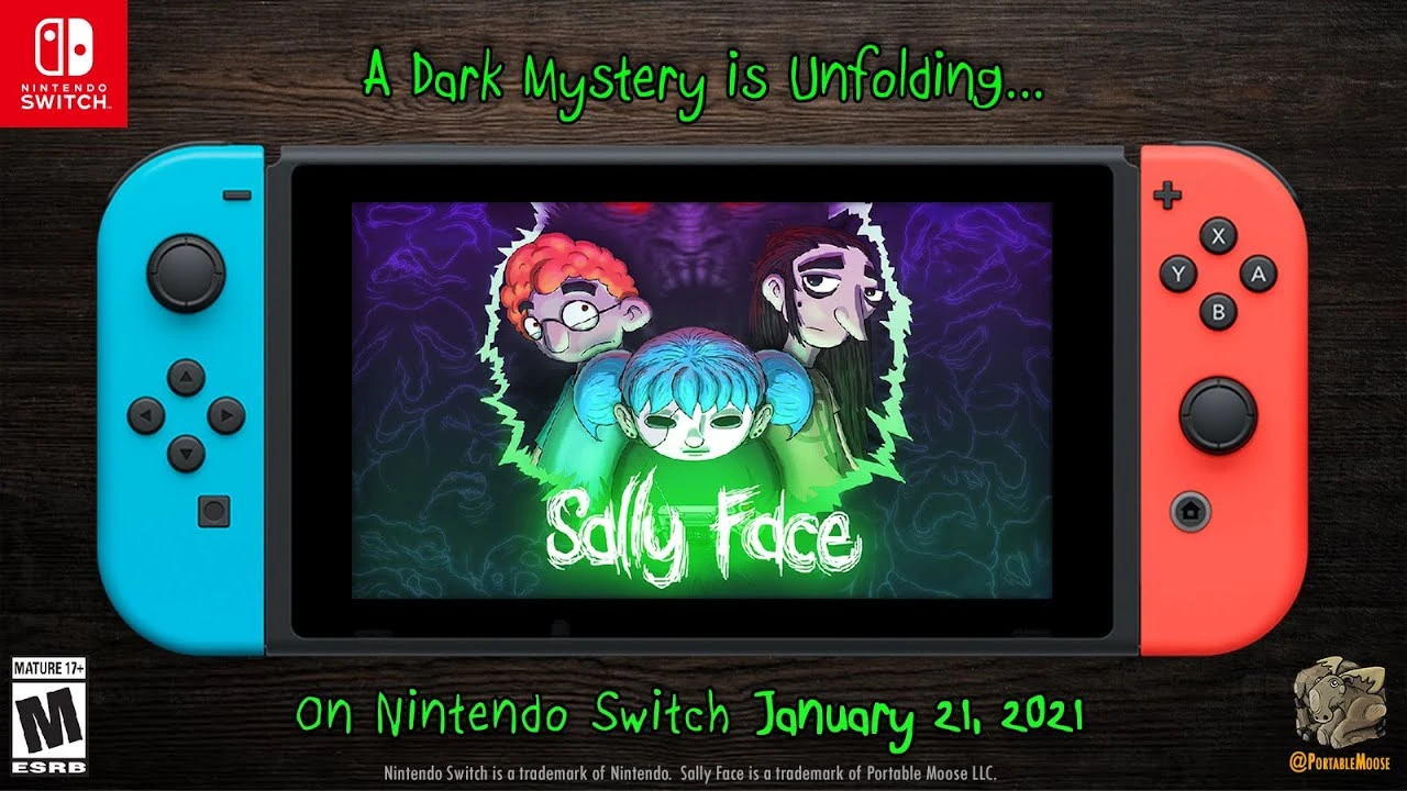 Мрачное и невероятно затягивающие приключение "Sally Face" выйдет на Nintendo Switch