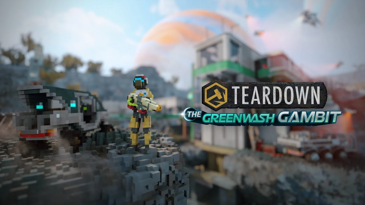 Грабёж в невесомости: Teardown получит космическое дополнение The Greenwash Gambit