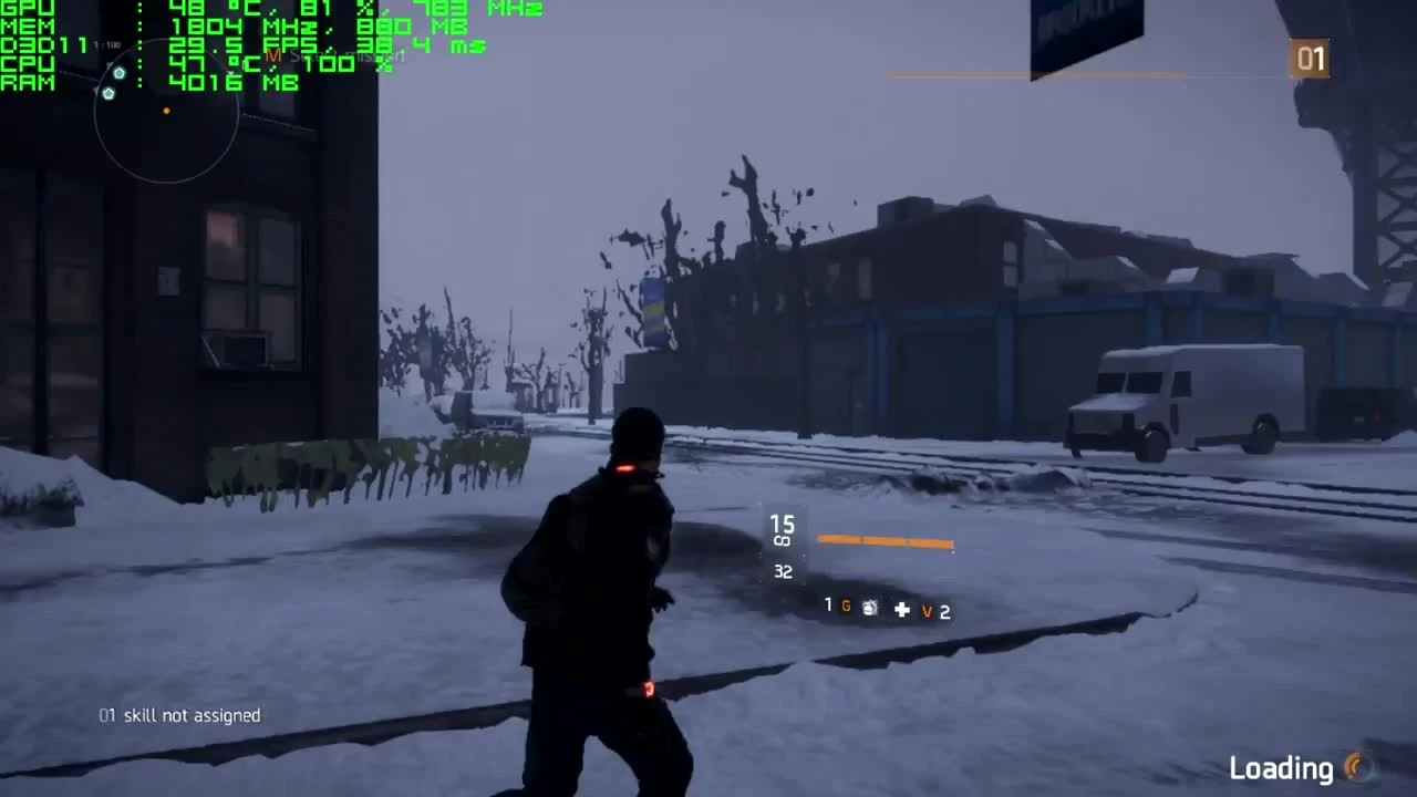 The Division на слабом пк core 2 duo e8400 gts 450 5gb ram