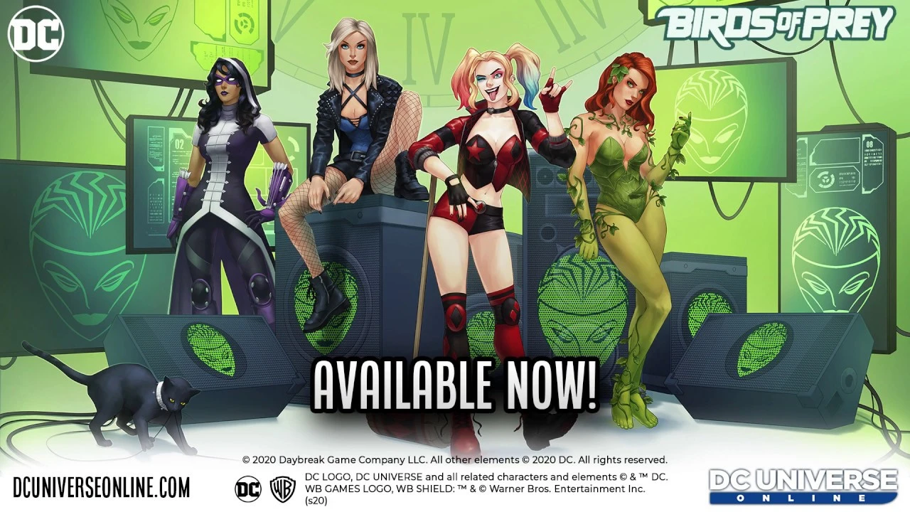 Хищные птицы прилетели в DC Universe Online на PS4