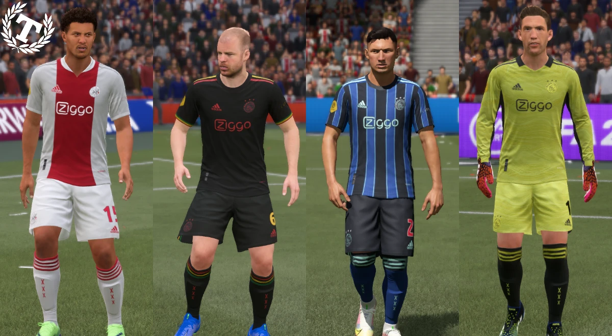 FIFA 21 "Комплект форм Аякса на сезон 21-22"
