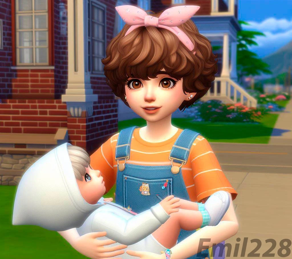 The Sims 4 "Дети могут ухаживать за грудничками (infant)" [v2.0]