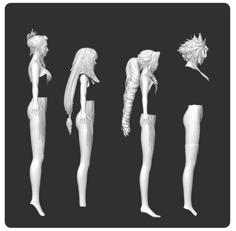 Сравнение пятых точек героев Final Fantasy VII Remake. Клауд уверенно обошел Аэрис!