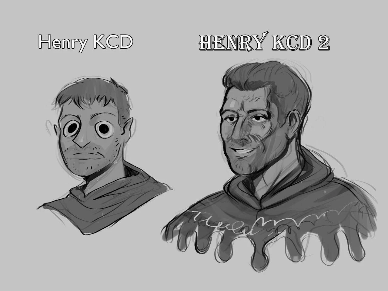 Генри он же Индржих в разных частях серии