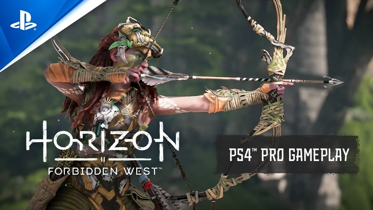 Новый трейлер Horizon Forbidden West демонстрирует геймплей игры на PS4 Pro