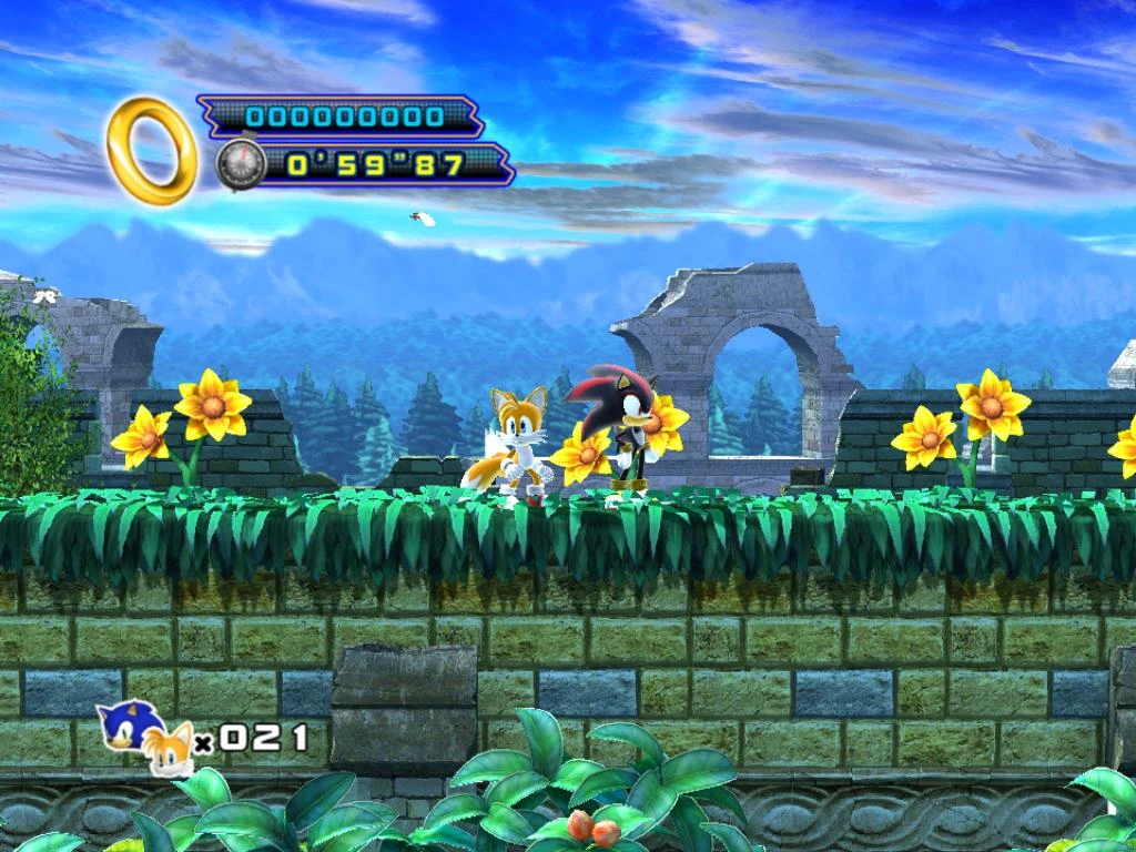 Sonic the Hedgehog 4: Episode 2 "shadow the hedgehog by sosic"