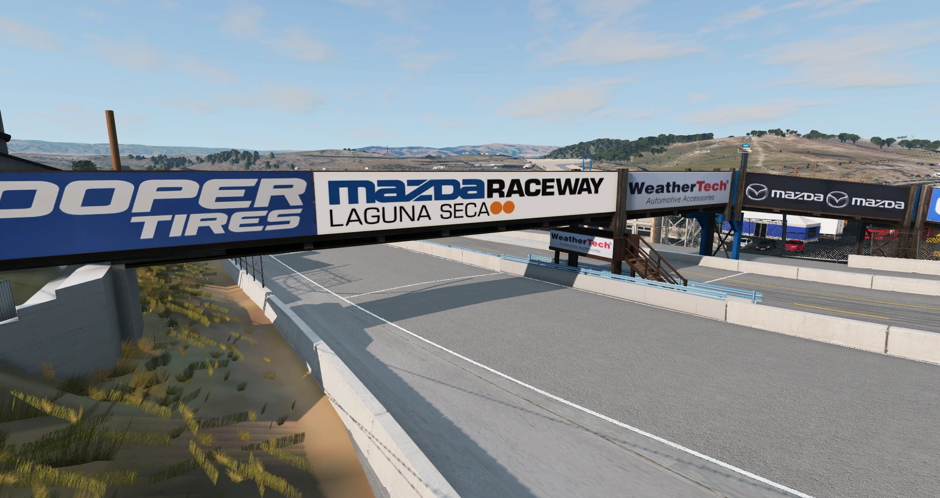 BeamNG.drive "Карта Mazda Raceway Laguna Seca" [v1.0]