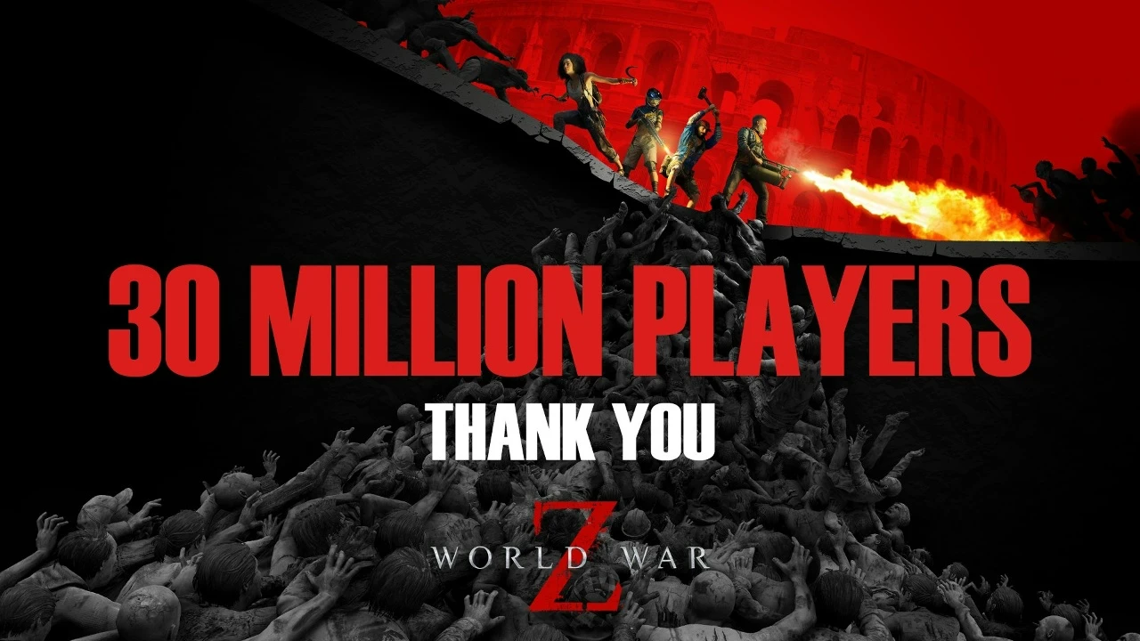 World War Z преодолела отметку в 30 миллионов игроков по всему миру